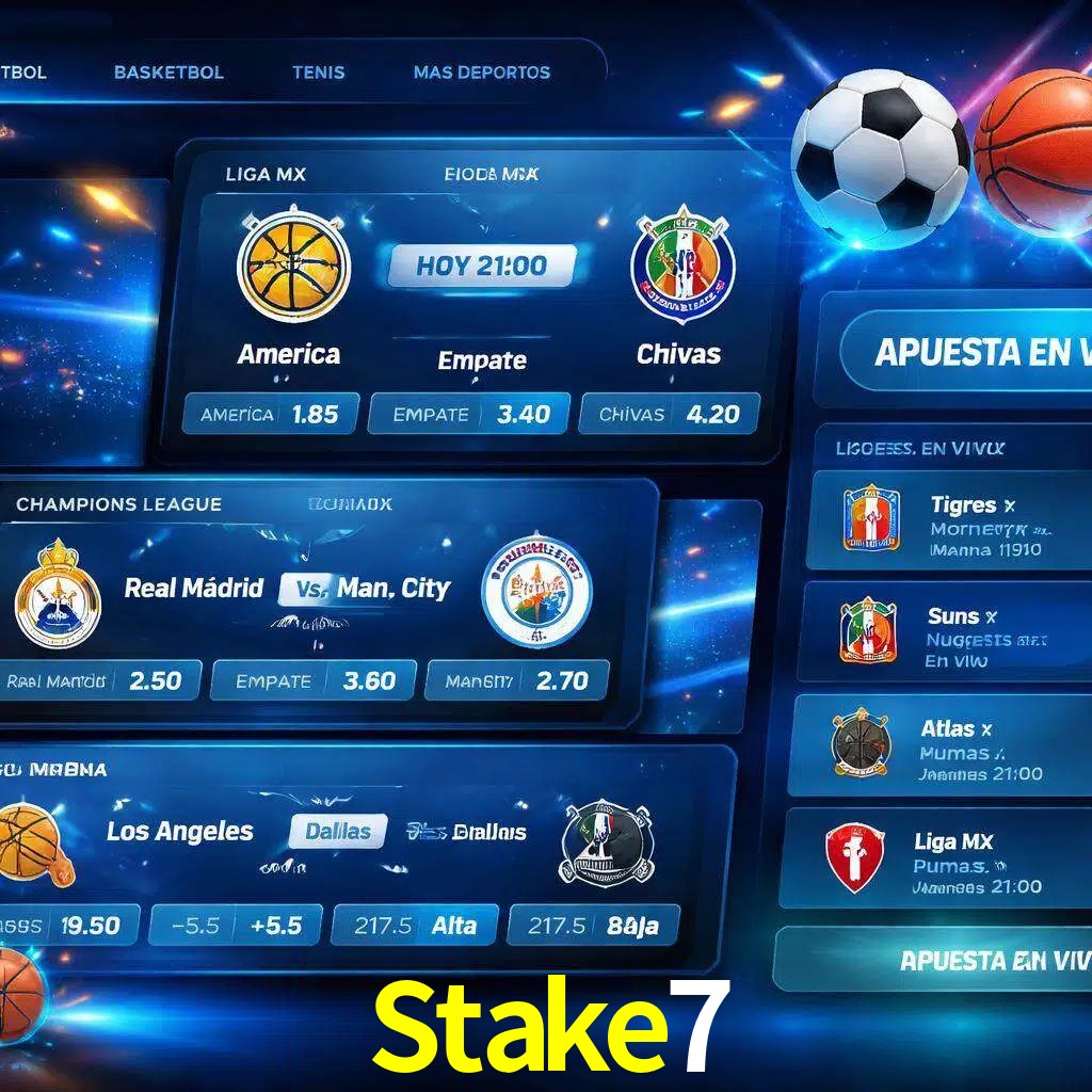 Mercados de apuestas deportivas Stake7 para jugadores en México