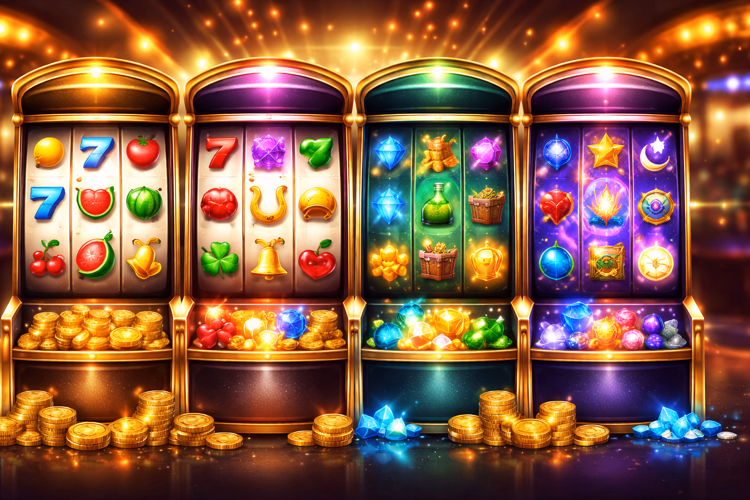 Tragamonedas destacadas y categorías de carretes Stake7